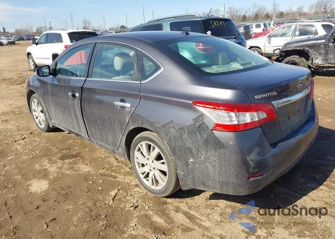2014 Nissan Sentra Sl z USA, uszkodzony, nr VIN 3N1AB7AP4EY324524